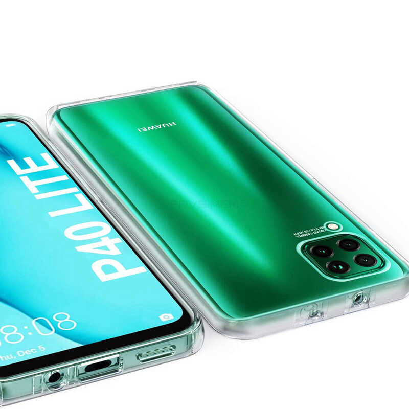 Huawei P40 Lite Kılıf Zore Enjoy Kapak Renksiz