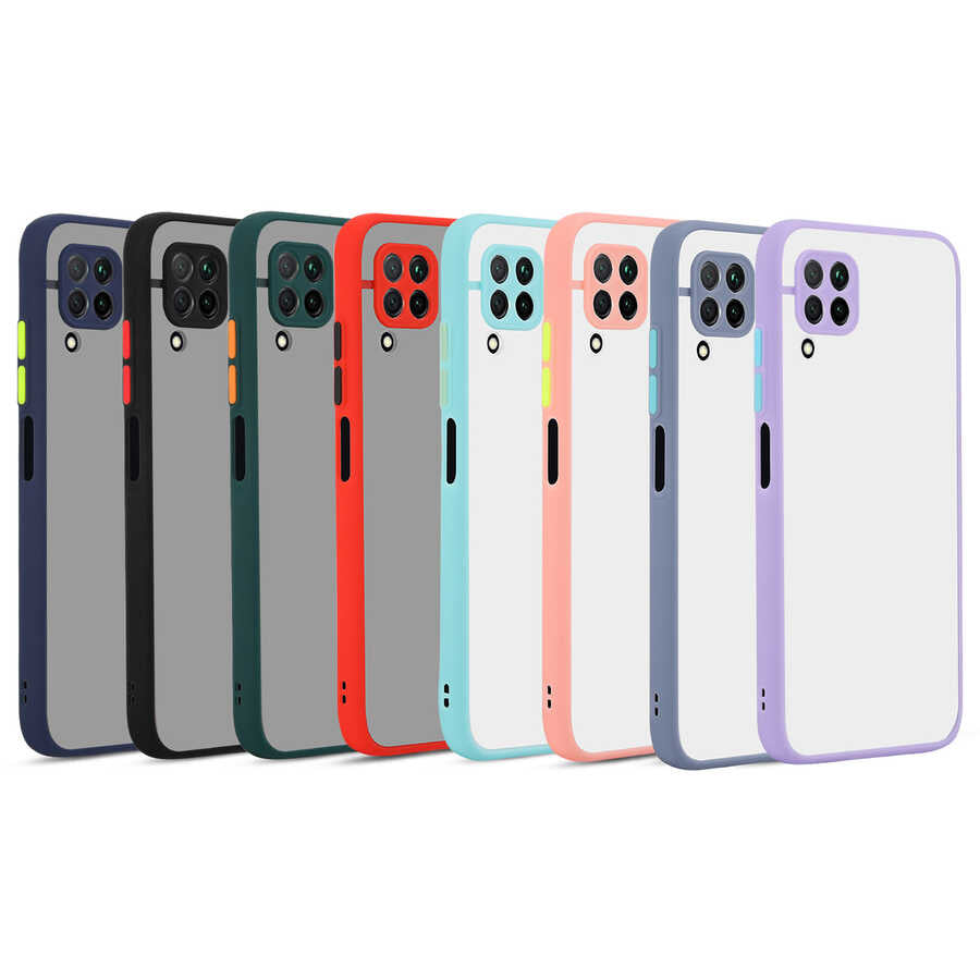 Huawei P40 Lite Kılıf Zore Hux Kapak Lila