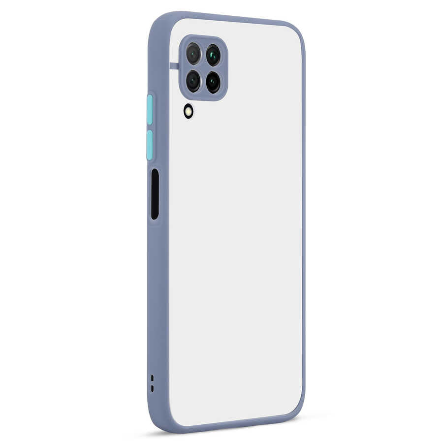 Huawei P40 Lite Kılıf Zore Hux Kapak Mor