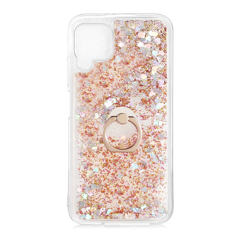 Huawei P40 Lite Kılıf Zore Milce Kapak Gold