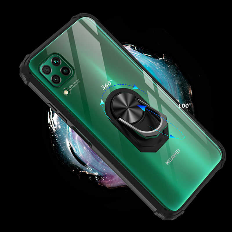 Huawei P40 Lite Kılıf Zore Mola Kapak Kırmızı