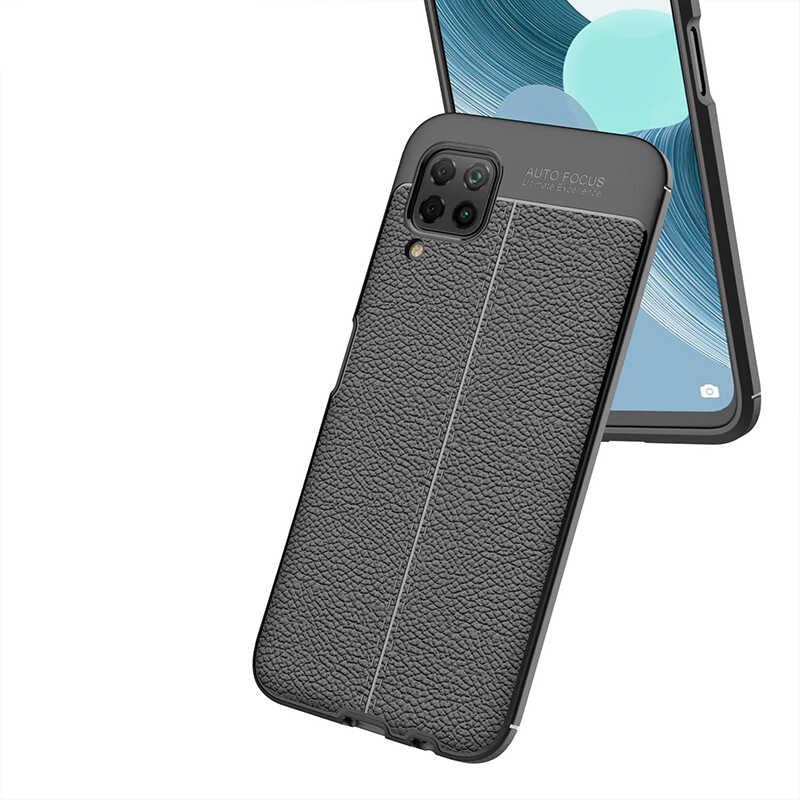 Huawei P40 Lite Kılıf Zore Niss Silikon Kapak Kırmızı