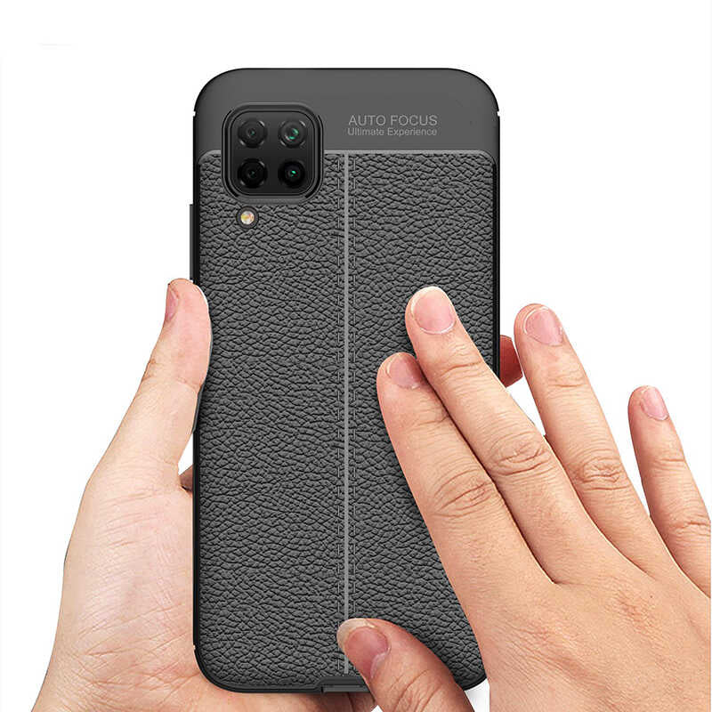 Huawei P40 Lite Kılıf Zore Niss Silikon Kapak Kırmızı