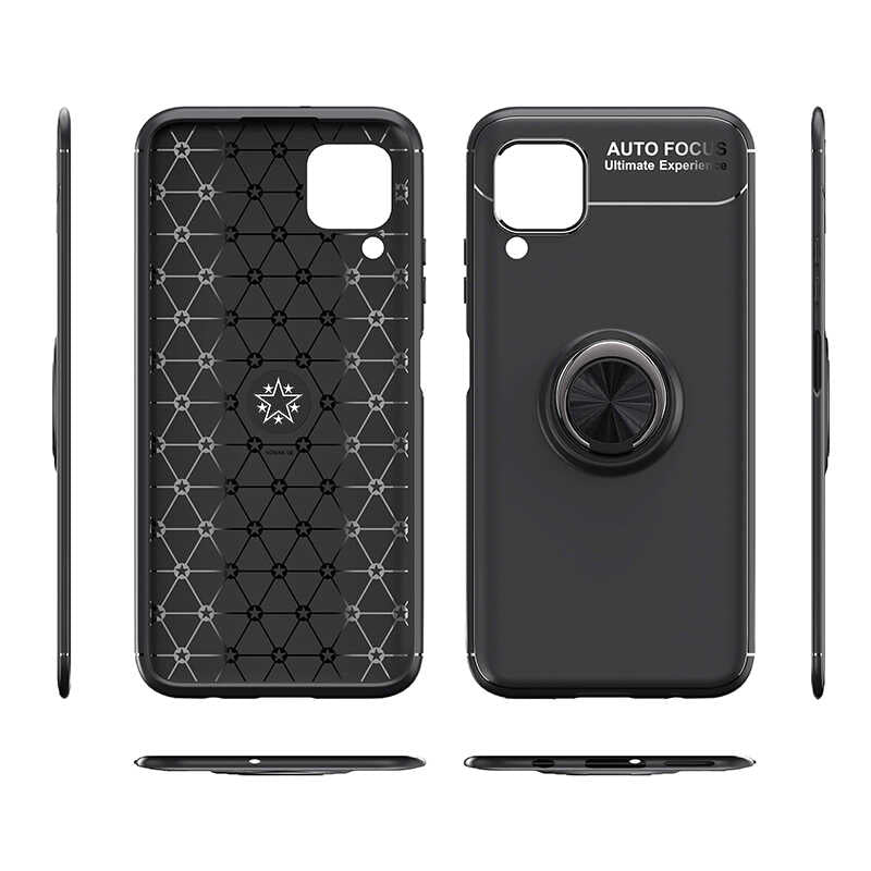 Huawei P40 Lite Kılıf Zore Ravel Silikon Kapak Mavi