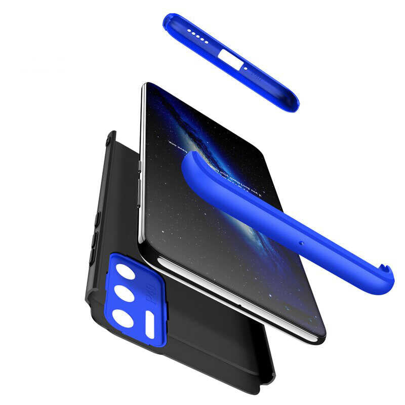 Huawei P40 Pro Kılıf Zore Ays Kapak Mavi