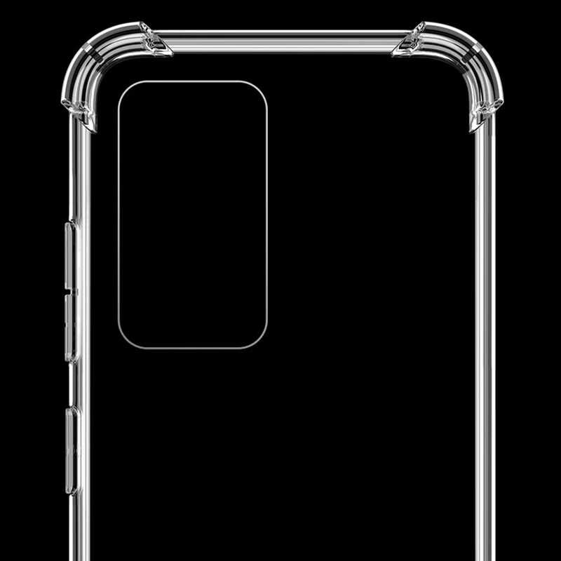 Huawei P40 Pro Kılıf Zore Nitro Anti Shock Silikon Renksiz