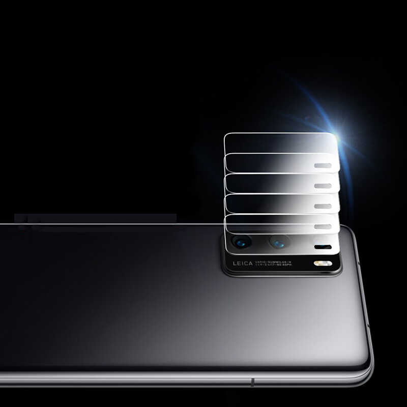 Huawei P40 Zore Nano Kamera Koruyucu Renksiz