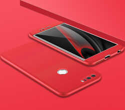 Huawei P9 Lite 2017 Kılıf Zore Ays Kapak Gold