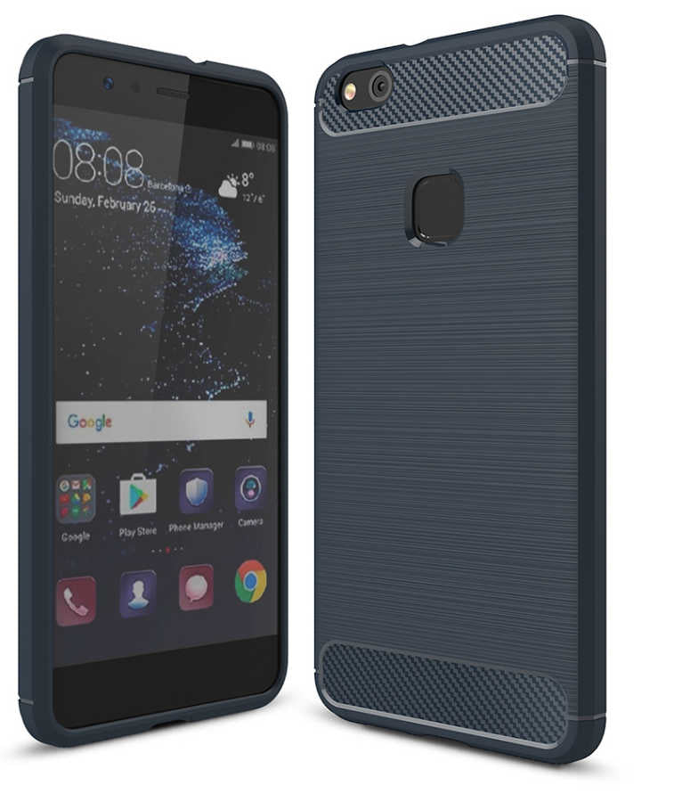 Huawei P9 Lite Kılıf Zore Room Silikon Kapak Lacivert