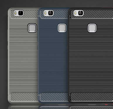 Huawei P9 Lite Kılıf Zore Room Silikon Kapak Gri