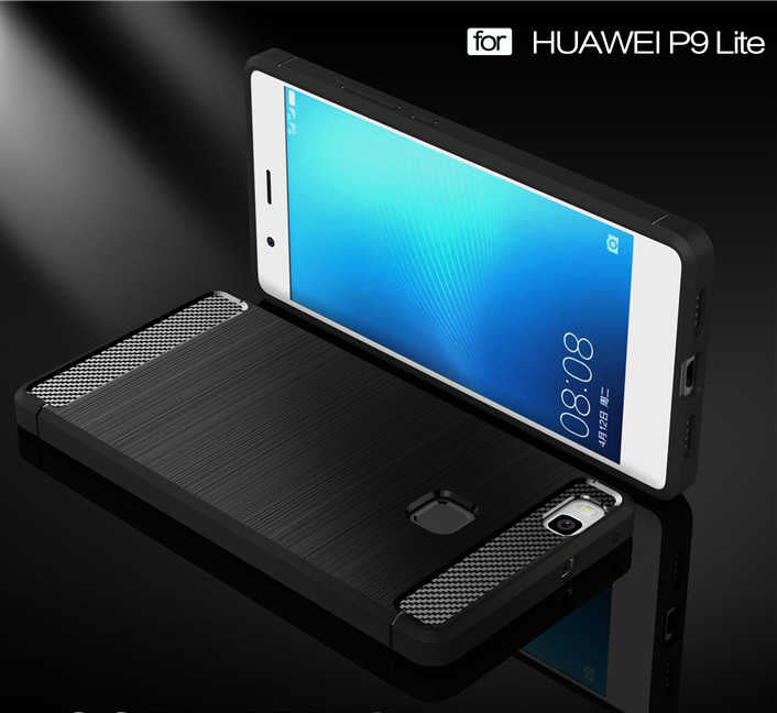 Huawei P9 Lite Kılıf Zore Room Silikon Kapak Lacivert