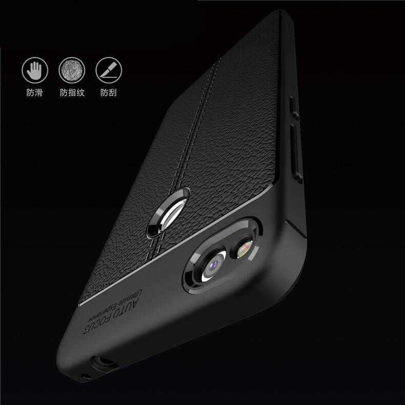Huawei P9 Lite Mini Kılıf Zore Niss Silikon Kapak Gri