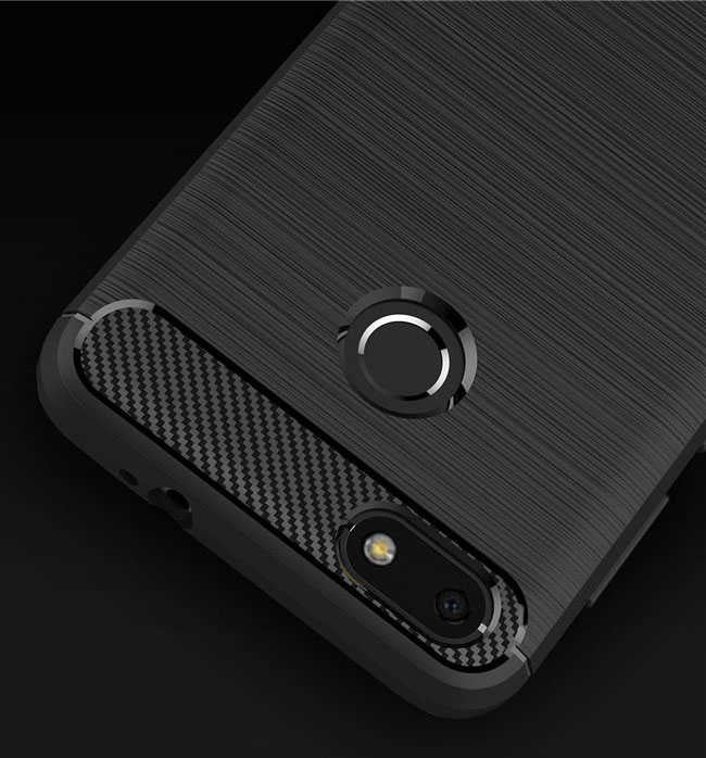 Huawei P9 Lite Mini Kılıf Zore Room Silikon Kapak Gri