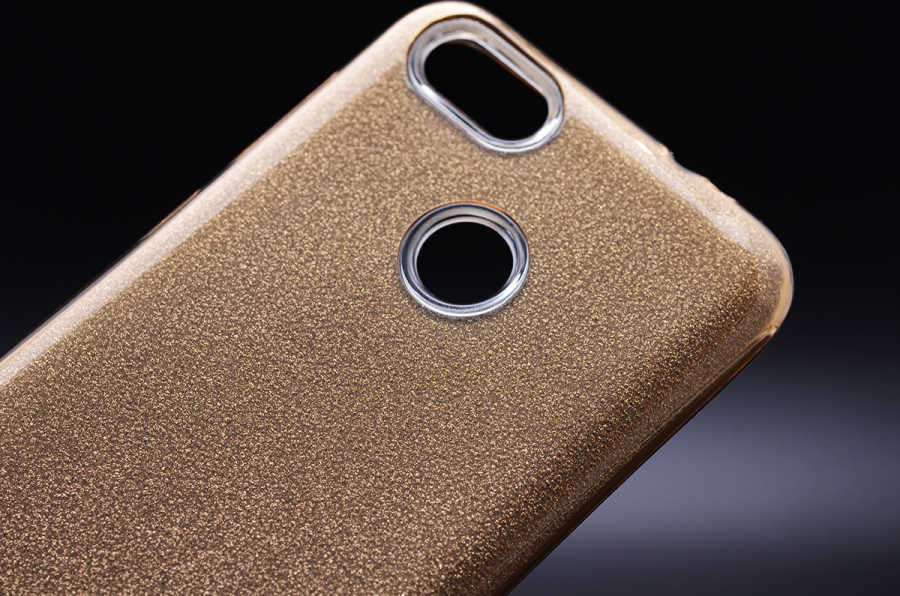 Huawei P9 Lite Mini Kılıf Zore Shining Silikon Mor