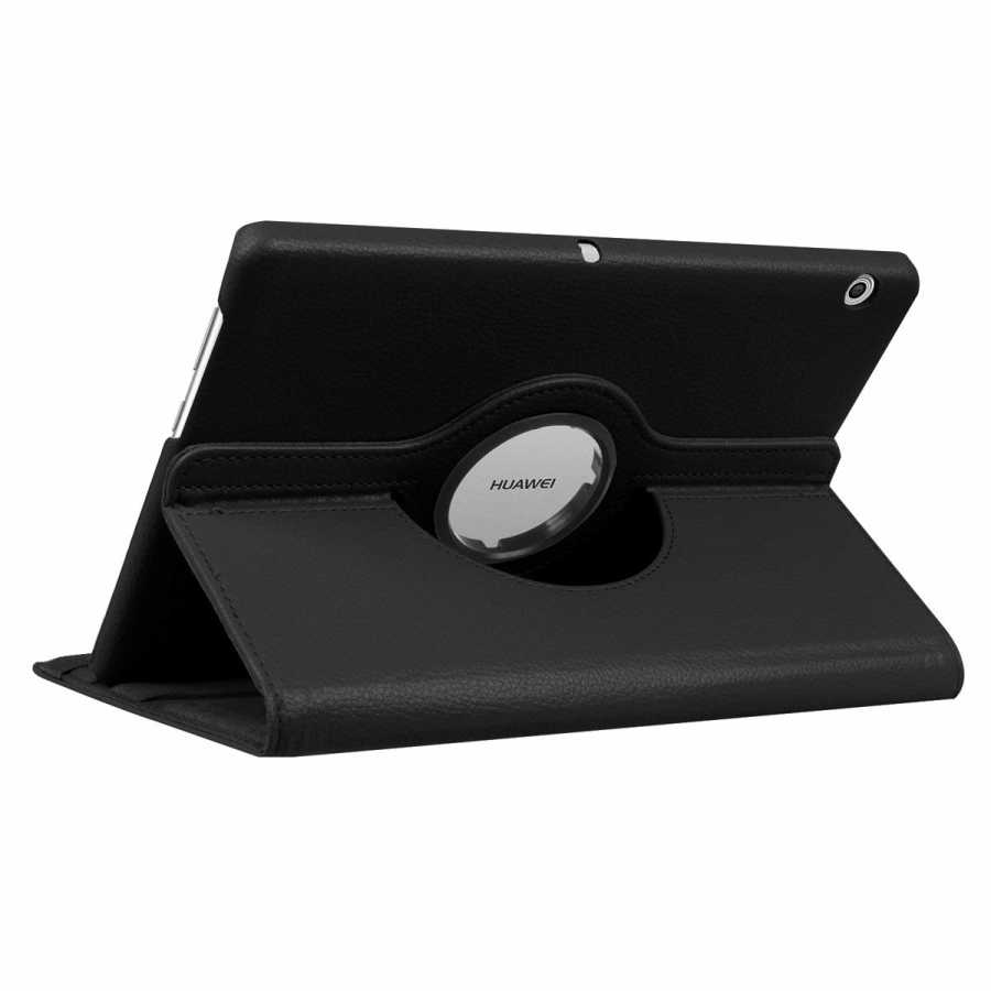 Huawei T3 10 inc Zore Dönebilen Standlı Kılıf Mavi