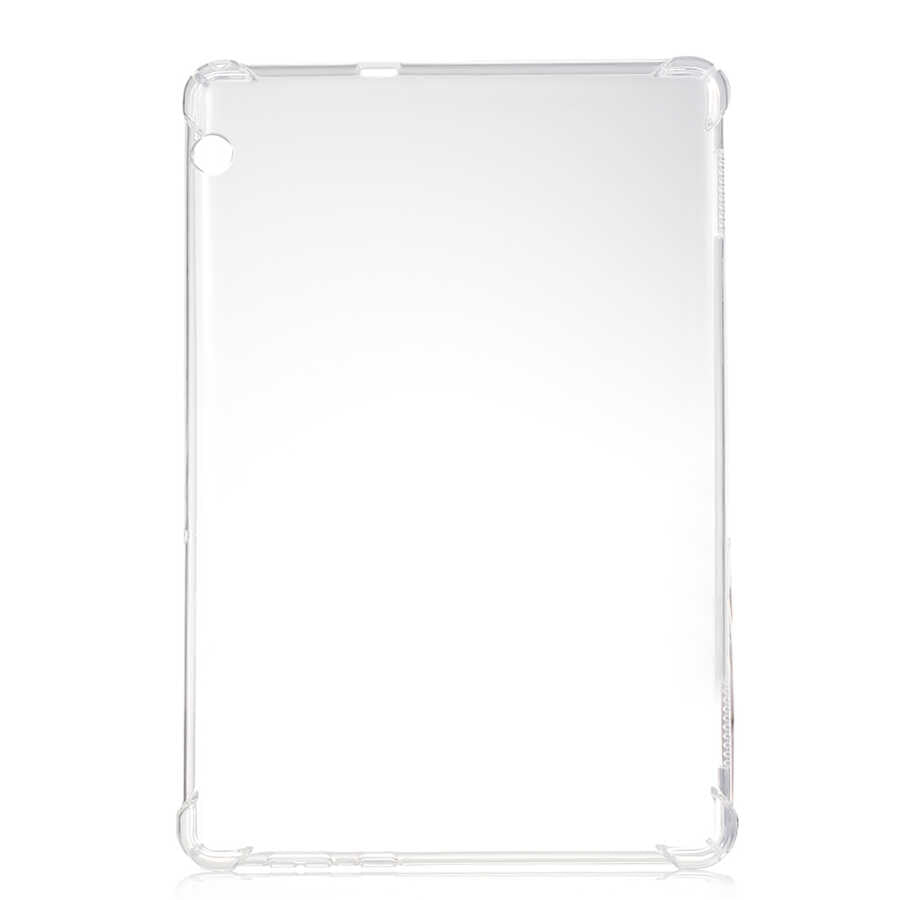Huawei T3 10 inc Kılıf Zore Tablet Nitro Anti Shock Silikon Kapak Renksiz