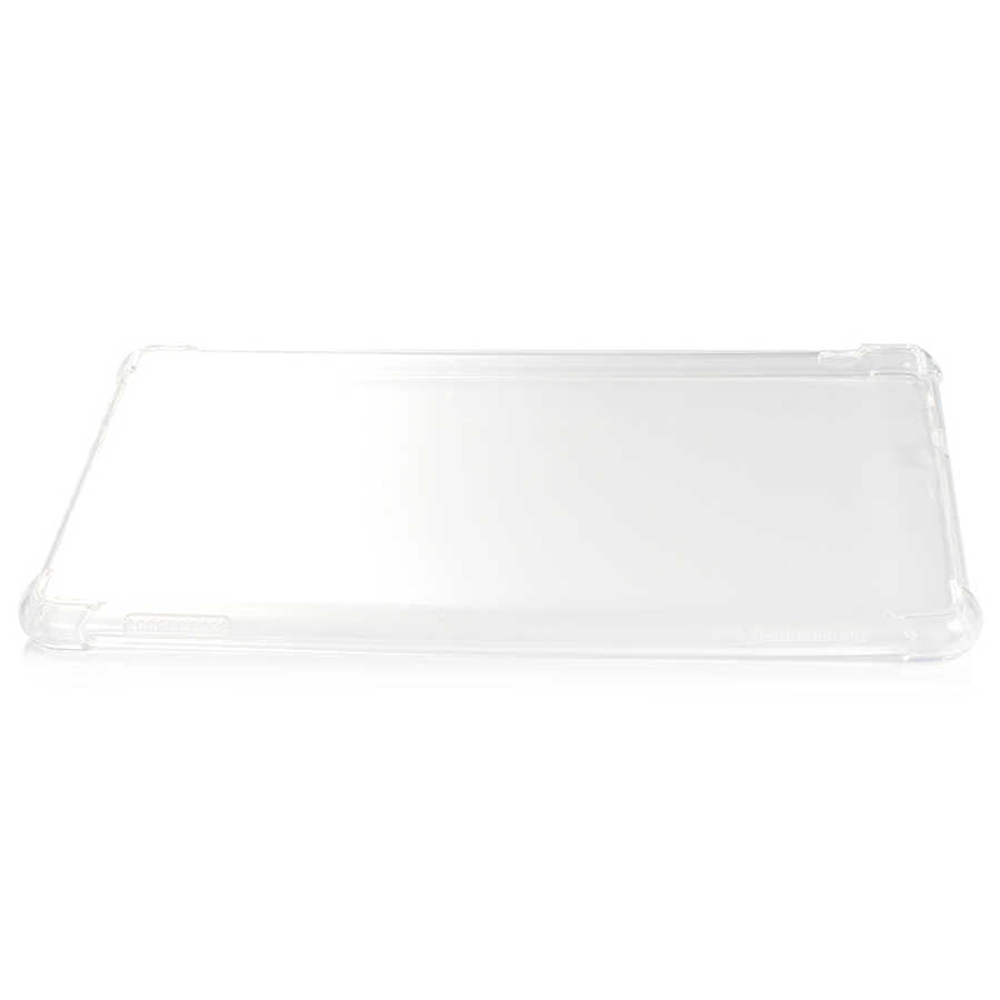 Huawei T3 10 inc Kılıf Zore Tablet Nitro Anti Shock Silikon Kapak Renksiz