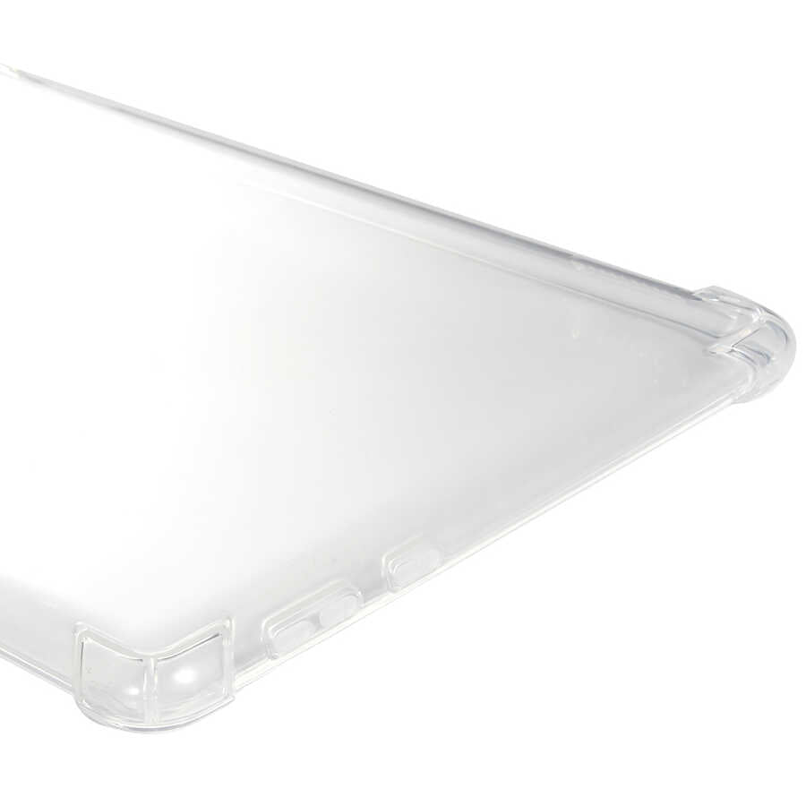 Huawei T3 10 inc Kılıf Zore Tablet Nitro Anti Shock Silikon Kapak Renksiz