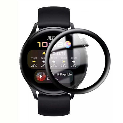 Huawei Watch 3 Zore PMMA Pet Saat Ekran Koruyucu Siyah