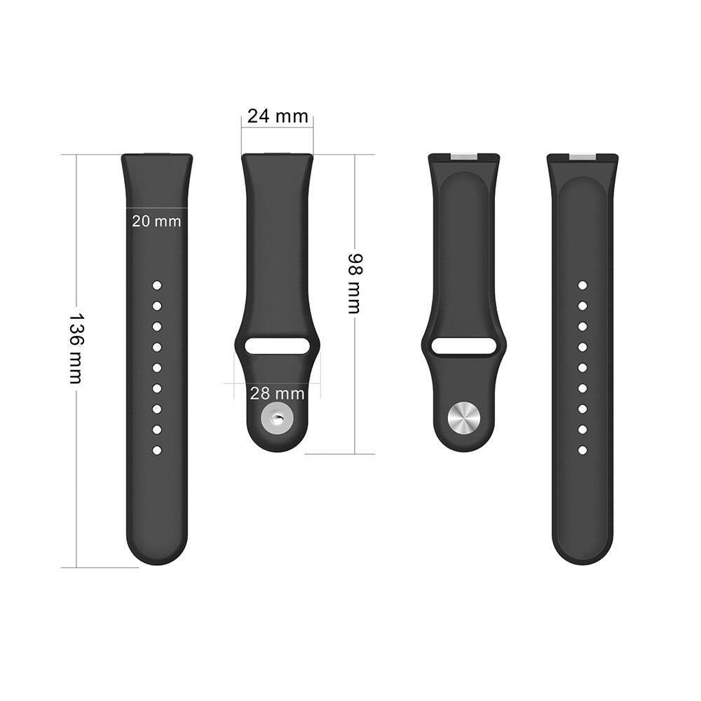 Huawei Watch Fit 3 KRD-11 22mm Silikon Kordon Pembe