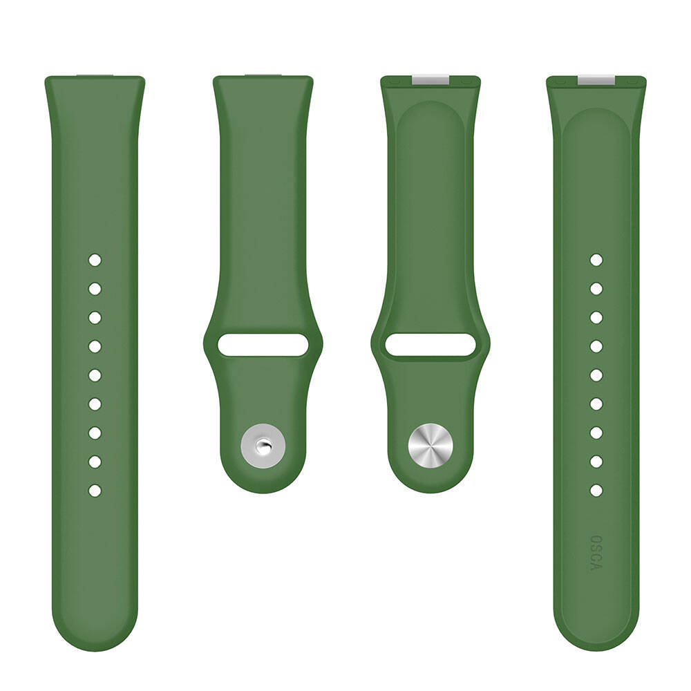 Huawei Watch Fit 3 KRD-11 22mm Silikon Kordon Gri