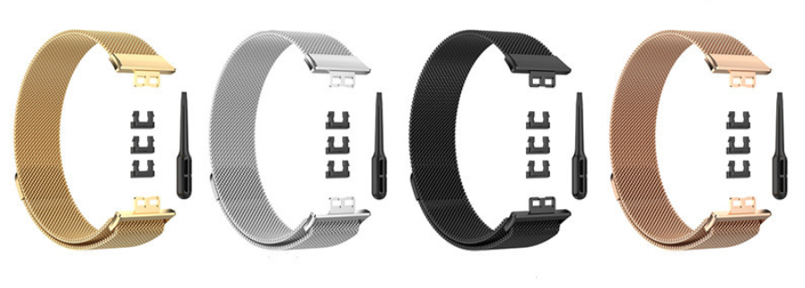 Huawei Watch Fit Metal Kordon Dönüştürücü Siyah