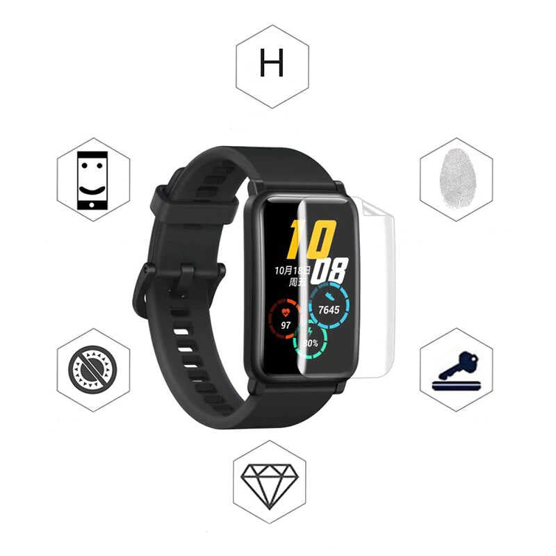Huawei Watch Fit Zore Narr Tpu Body Ekran Koruyucu Renksiz