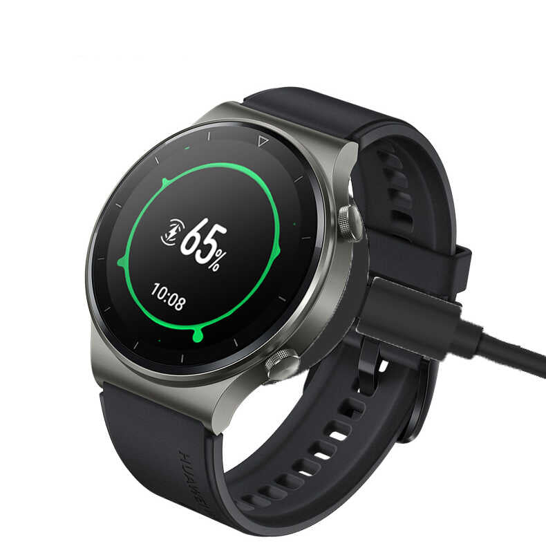 Huawei Watch GT 3 42mm Zore Usb Şarj Kablosu Siyah