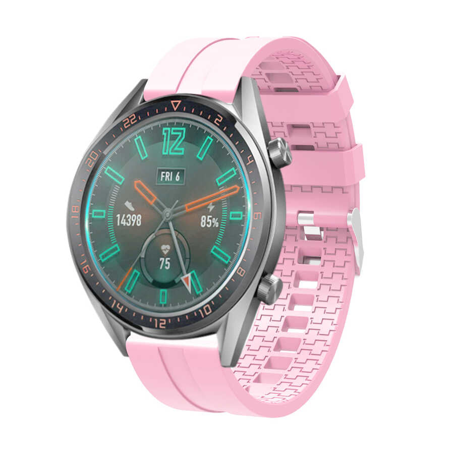 Huawei Watch GT 3 46mm KRD-23 Silikon Kordon Pembe