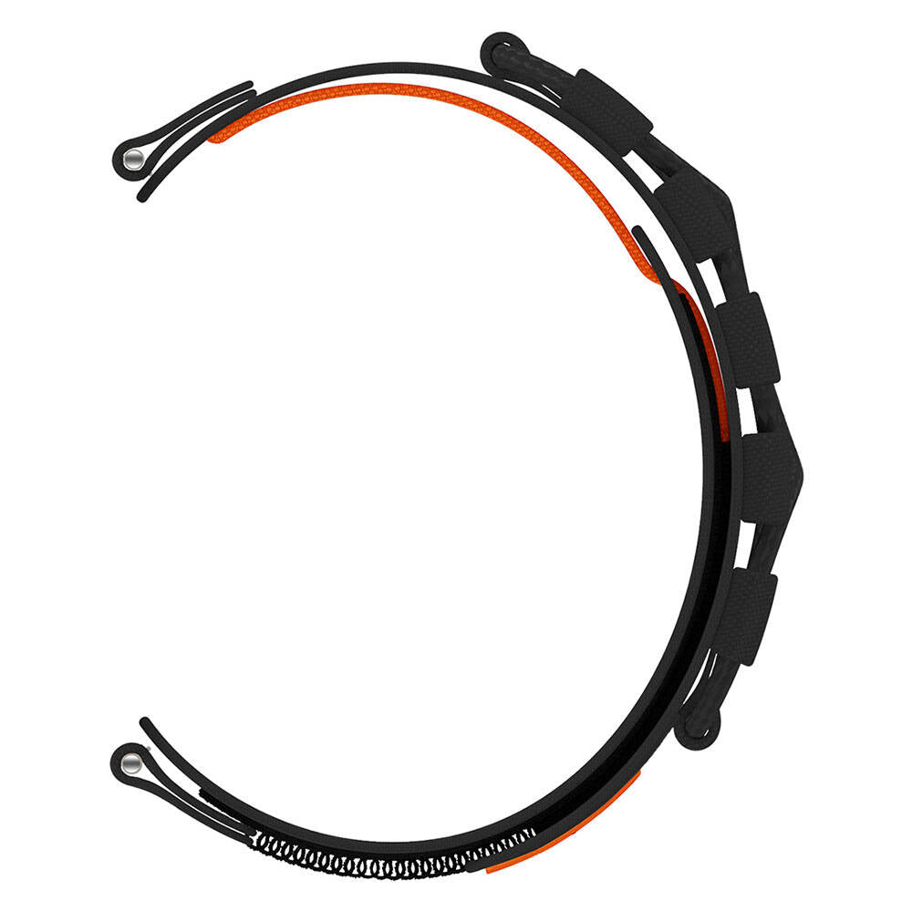 Huawei Watch GT 3 46mm Zore KRD-112 22mm Orbital Örgülü Halat Tasarımlı Naylon Kumaş Hasır Kordon Yeşil