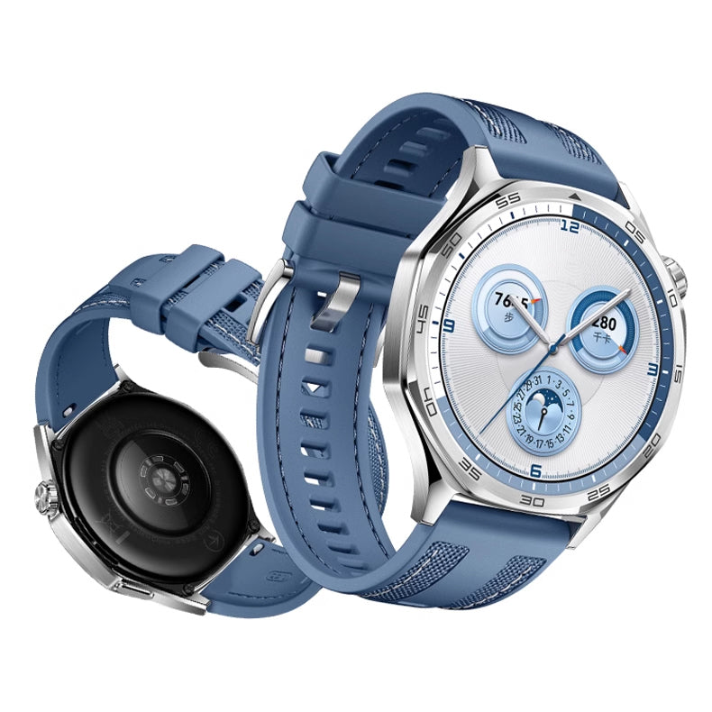 Huawei Watch GT 5 Zore KRD-128 Silikon Kordon Siyah