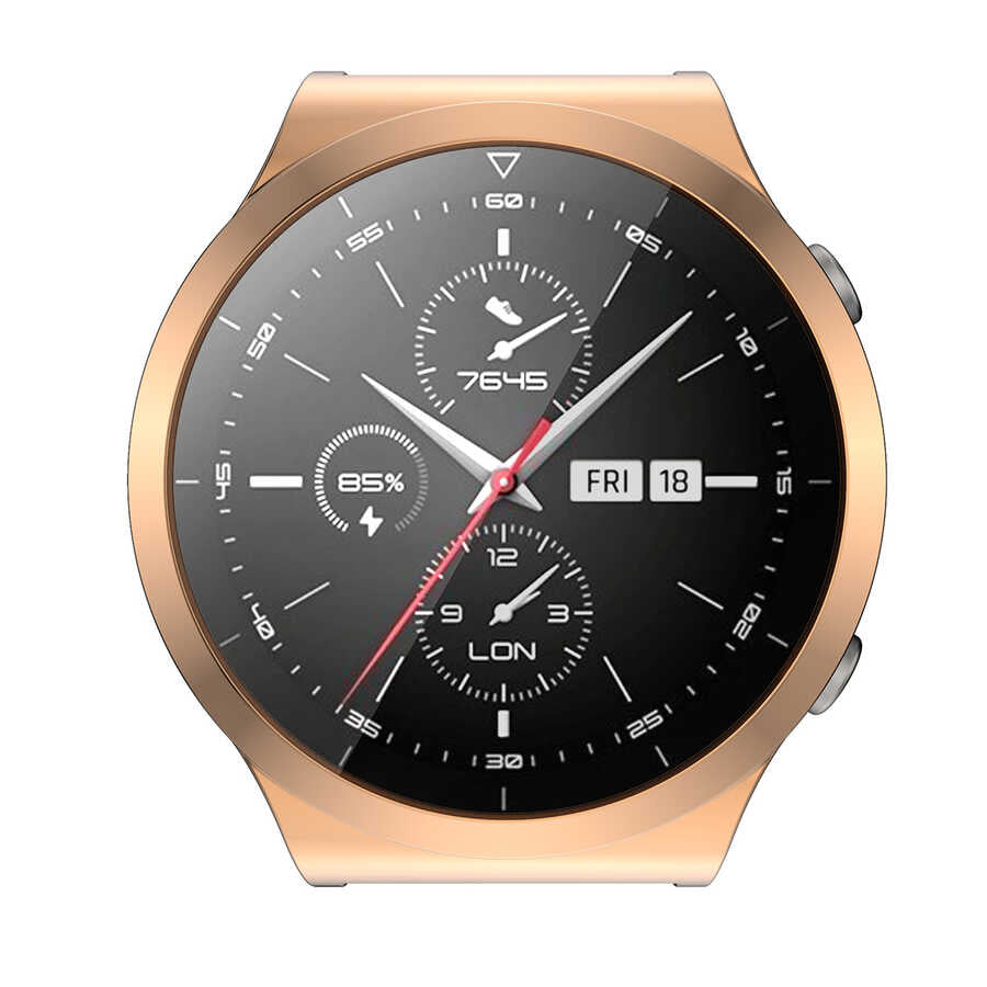 Huawei Watch GT2 Pro Zore Watch Gard 02 Ekran Koruyucu Siyah