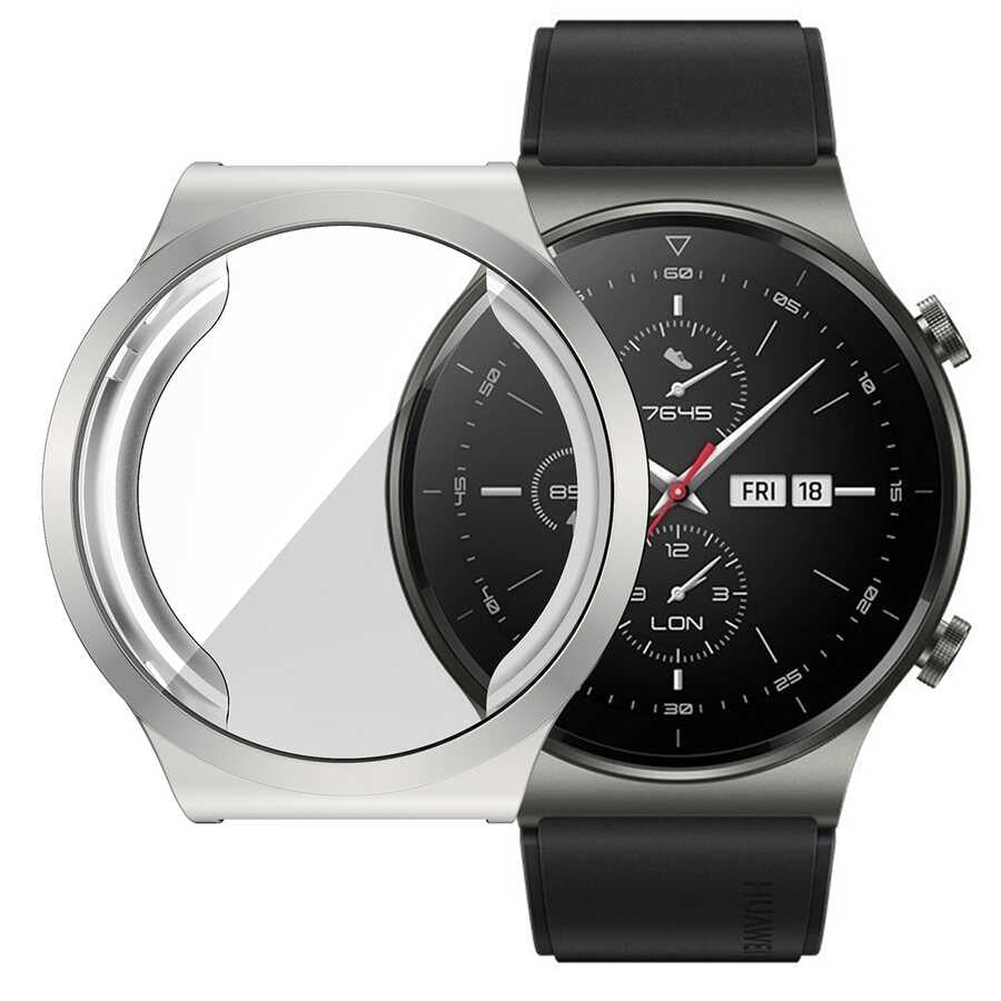 Huawei Watch GT2 Pro Zore Watch Gard 02 Ekran Koruyucu Siyah