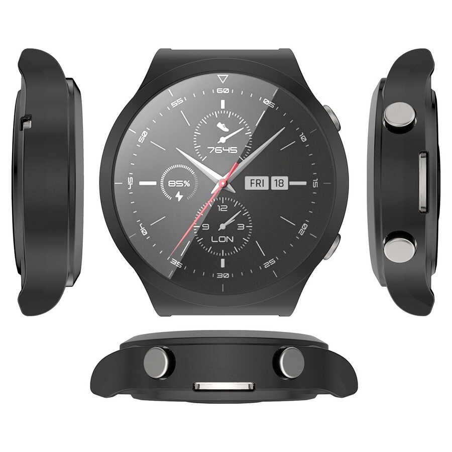 Huawei Watch GT2 Pro Zore Watch Gard 02 Ekran Koruyucu Gri