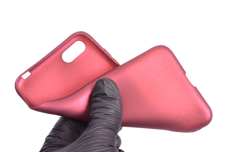 Huawei Y5 2018 Kılıf Zore Premier Silikon Kapak Mürdüm