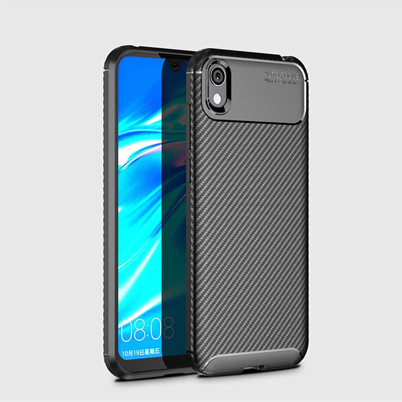 Huawei Y5 2019 Kılıf Zore Negro Silikon Kapak Lacivert