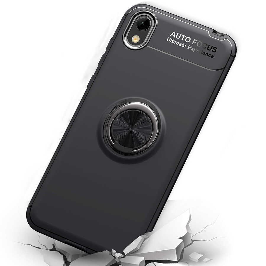 Huawei Y5 2019 Kılıf Zore Ravel Silikon Kapak Kırmızı