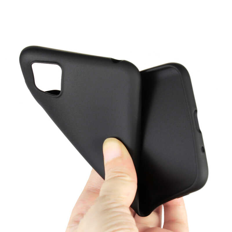 Huawei Y5P Kılıf Zore Premier Silikon Kapak Siyah