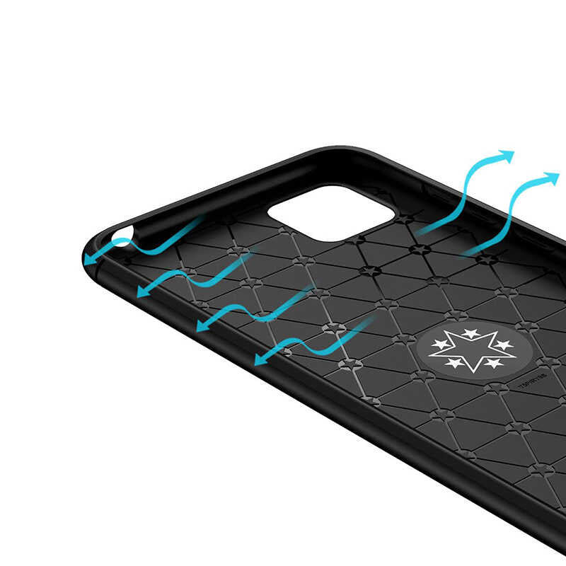 Huawei Y5P Kılıf Zore Ravel Silikon Kapak Kırmızı