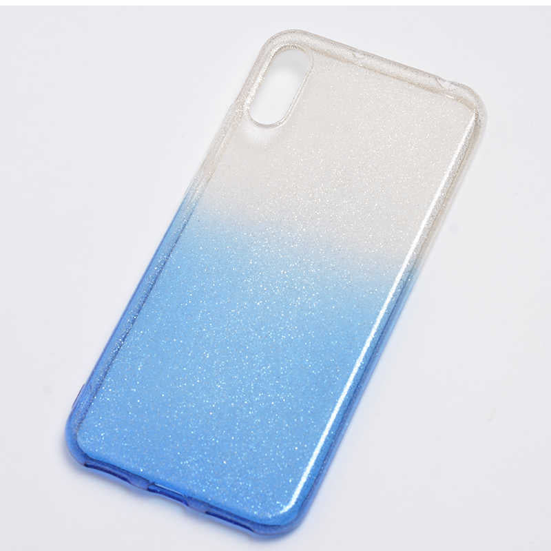 Huawei Y6 2019 Kılıf Zore Fogy Silikon Mavi