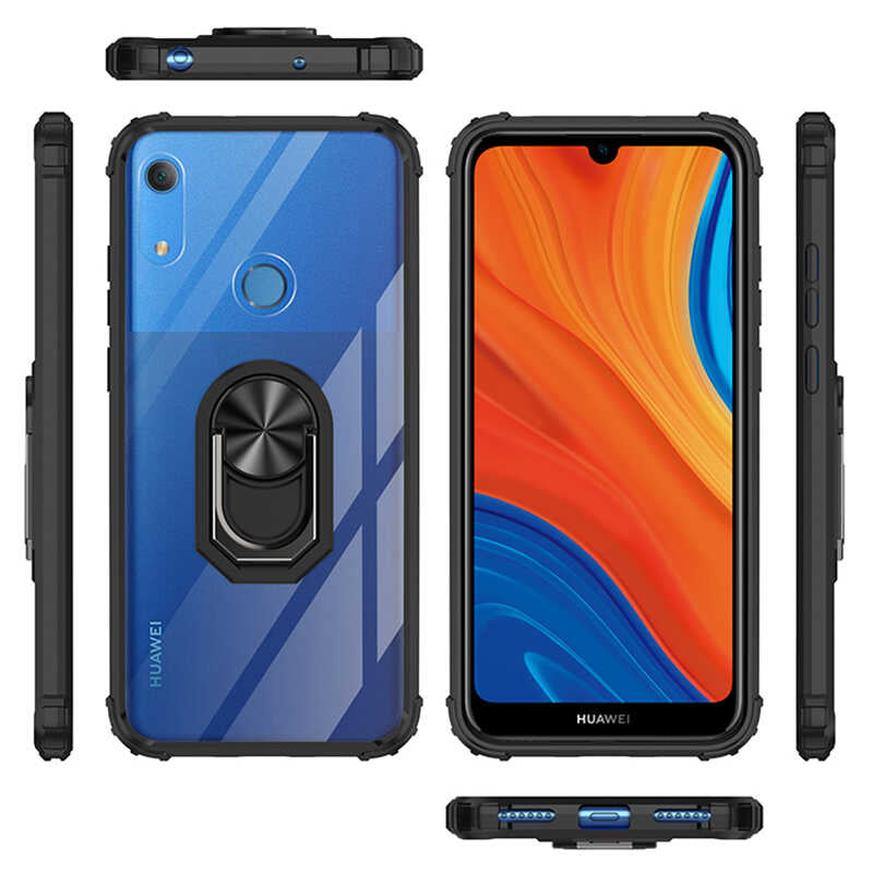 Huawei Y6S 2019 Kılıf Zore Mola Kapak Kırmızı