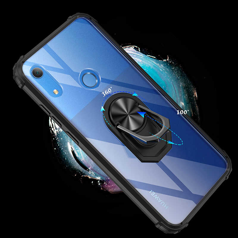 Huawei Y6S 2019 Kılıf Zore Mola Kapak Kırmızı