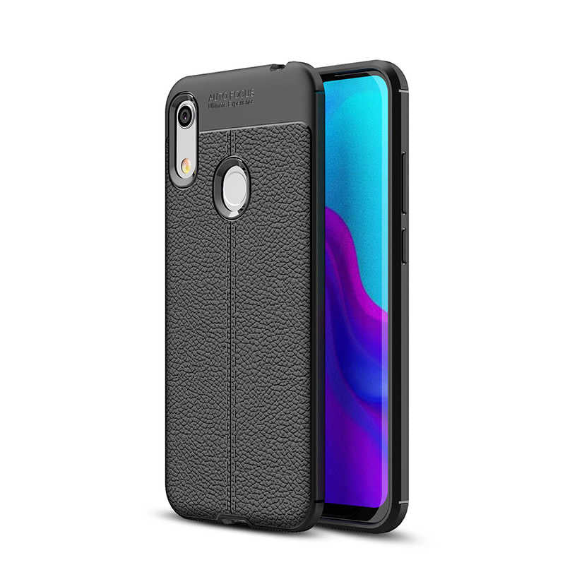 Huawei Y6S 2019 Kılıf Zore Niss Silikon Kapak Lacivert