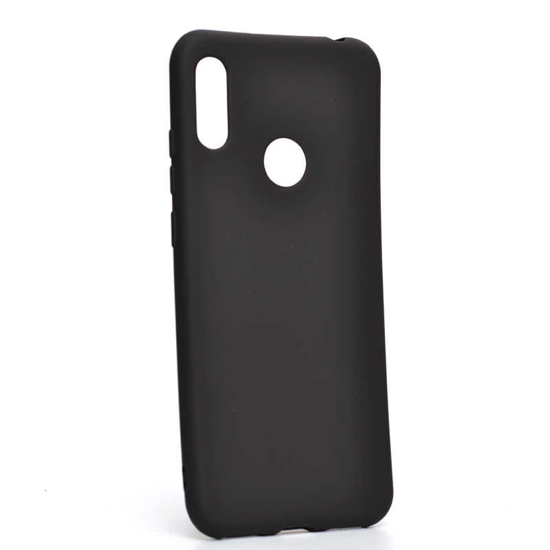 Huawei Y6S 2019 Kılıf Zore Premier Silikon Kapak Mürdüm