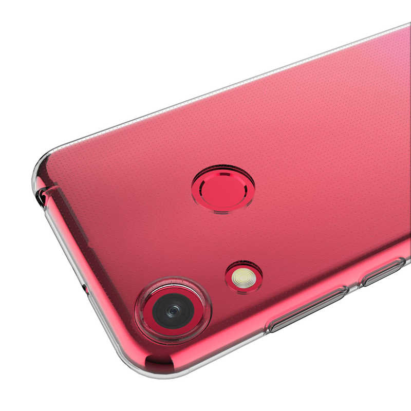 Huawei Y6S 2019 Kılıf Zore Süper Silikon Kapak Renksiz