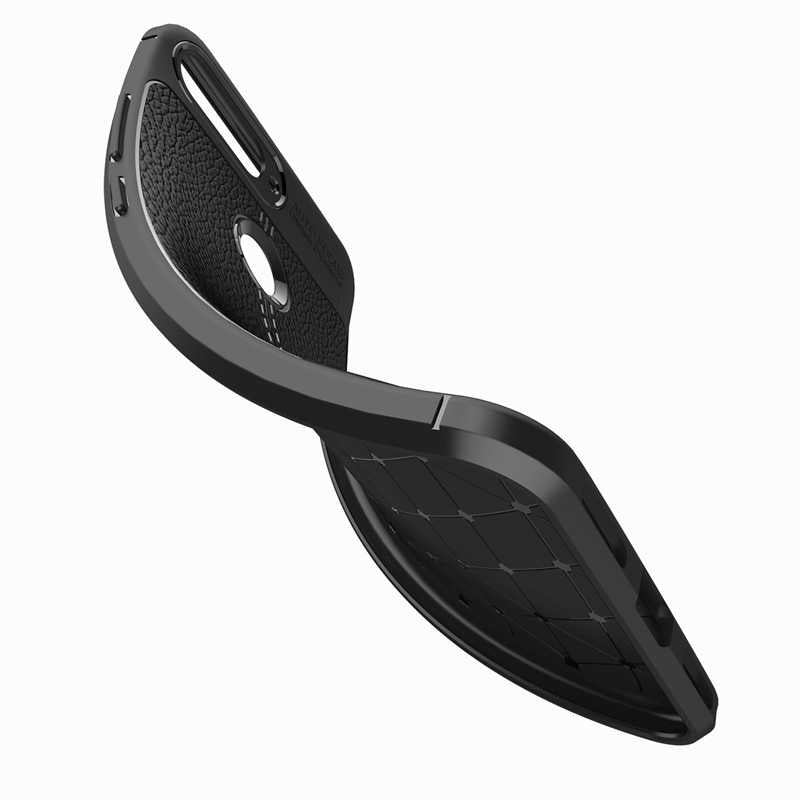 Huawei Y7 2018 Kılıf Zore Niss Silikon Kapak Kırmızı