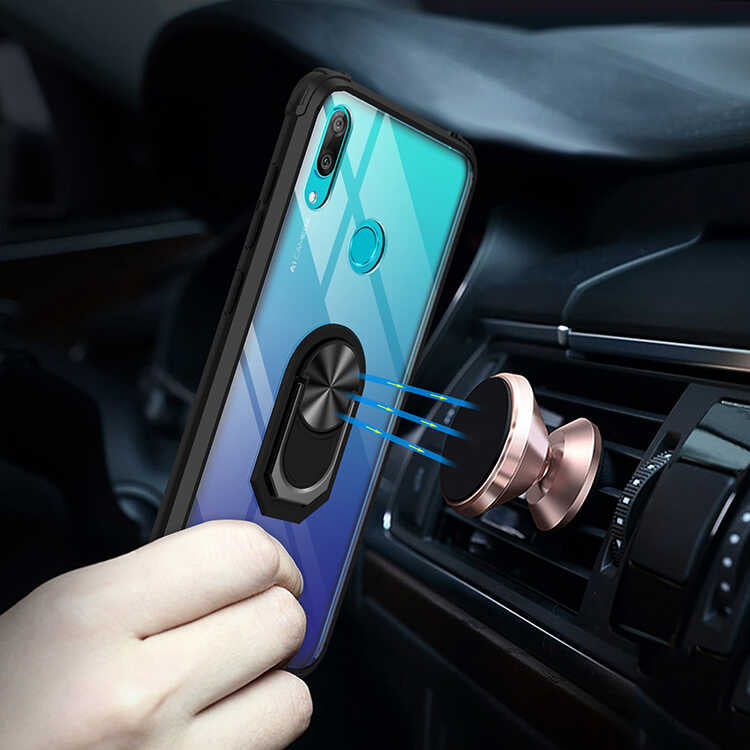 Huawei Y7 Prime 2019 Kılıf Zore Mola Kapak Lacivert