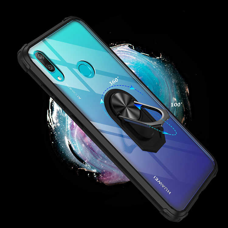 Huawei Y7 Prime 2019 Kılıf Zore Mola Kapak Siyah