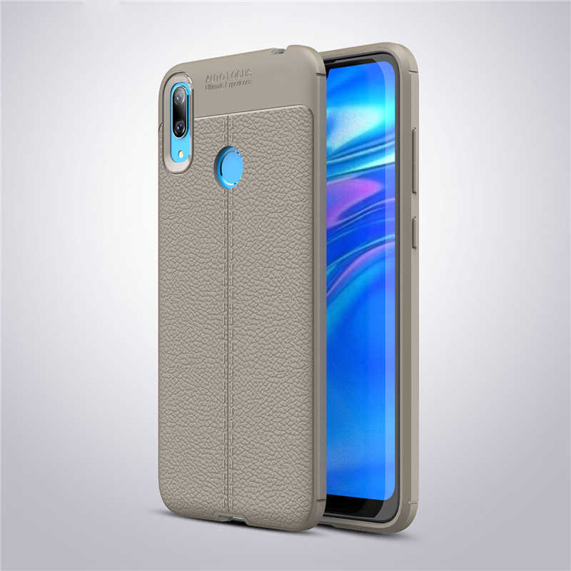 Huawei Y7 Prime 2019 Kılıf Zore Niss Silikon Kapak Siyah