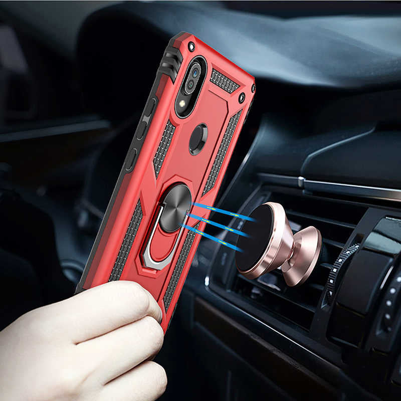 Huawei Y7 Prime 2019 Kılıf Zore Vega Kapak Siyah
